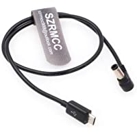 Los mejores  - SZRMCC DC 2.1 a Micro USB Cable de alimentación para Tilta Nucleus Nano Wireless Follow Focus Motor
